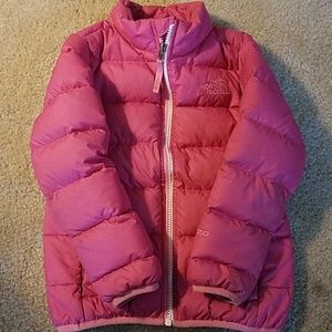 The north face girls coat xxs size 5